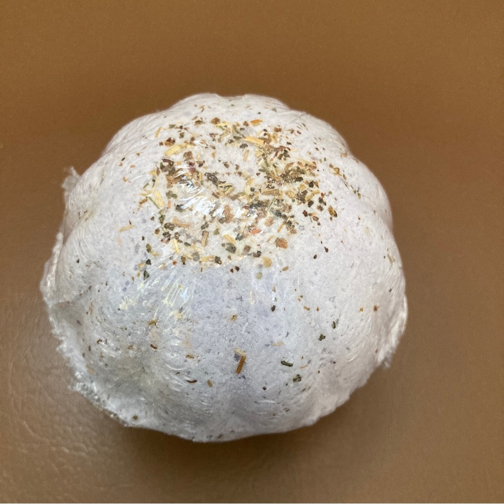 Lavender Bath Bomb, Gift, Christmas, Teacher Appreciation, 7oz, Handmade-New!